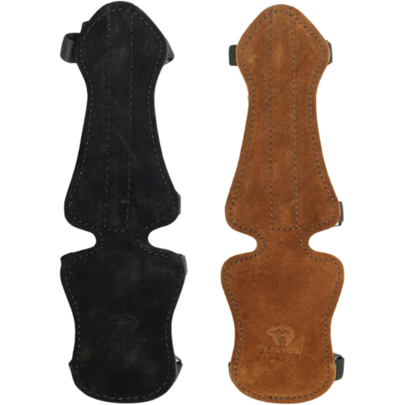 BEARPAW TRADITIONAL ARMGUARDS KIDS DELUXE MAXI BLACK 26cm
