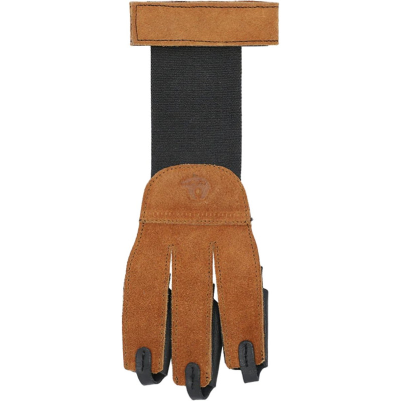 BEARPAW SHOOTING GLOVE ROOTS LEATHER FULL PALM WITH LEATHER FINGERTIPS XS
