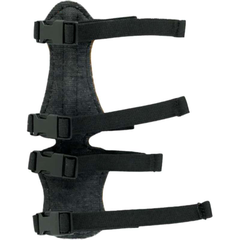 BEARPAW TRADITIONAL ARMGUARDS KIDS DELUXE MINI BLACK 19cm