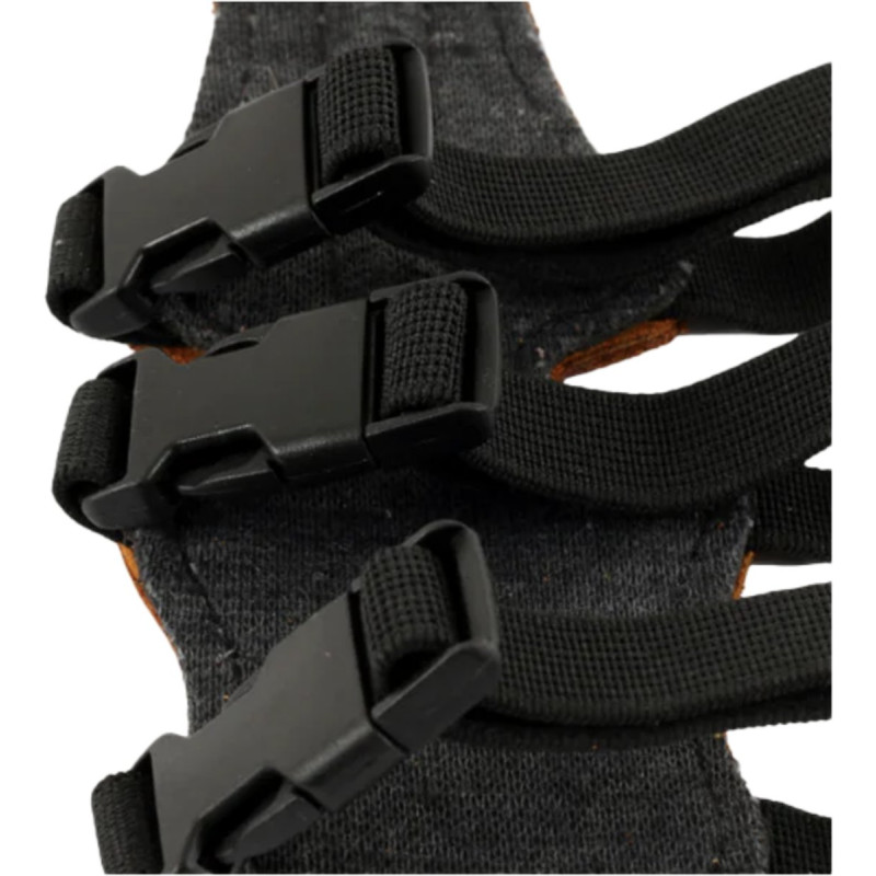 BEARPAW TRADITIONAL ARMGUARDS KIDS DELUXE MINI BLACK 19cm