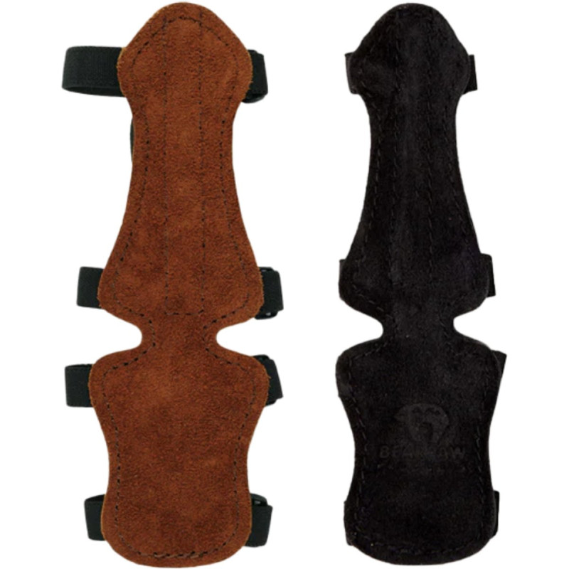 BEARPAW TRADITIONAL ARMGUARDS KIDS DELUXE MINI BLACK 19cm