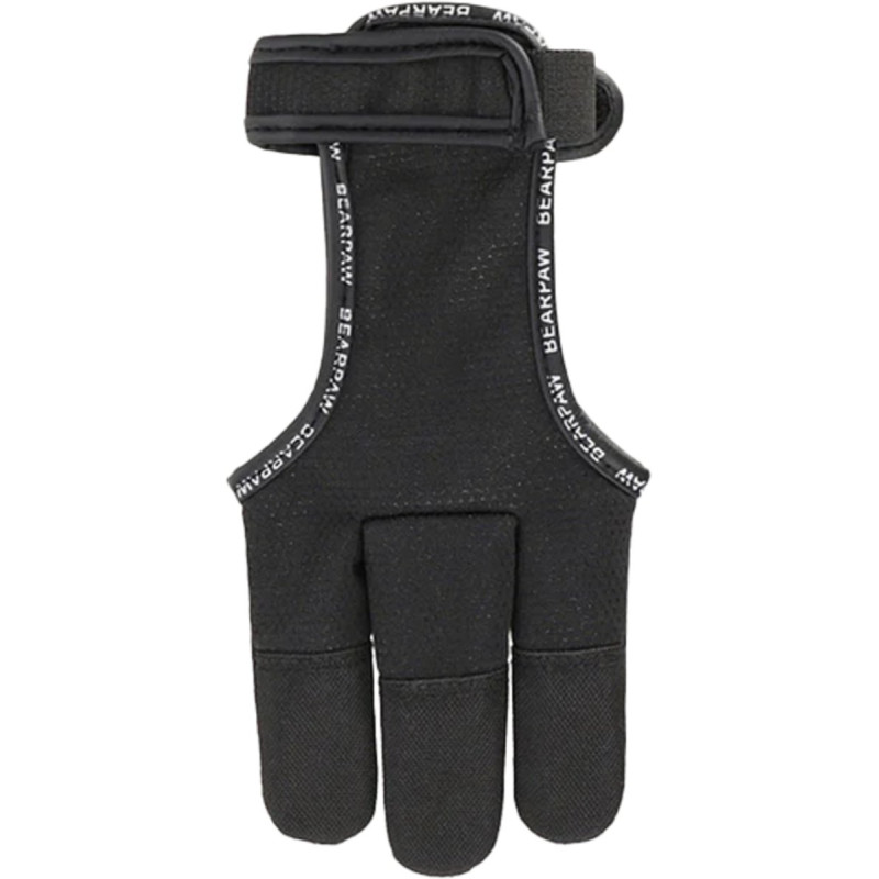 BEARPAW SHOOTING GLOVE DYNAMIC FULL PALM WITH CORDURA FINGERTIPS XS BLACK