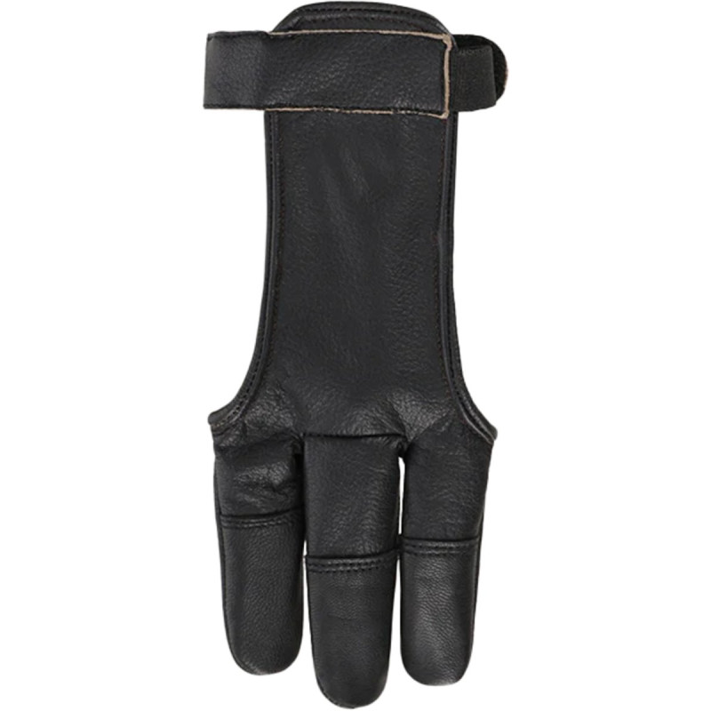 BEARPAW SHOOTING GLOVE DARK FULL PALM WITH LEATHER FINGERTIPS XS