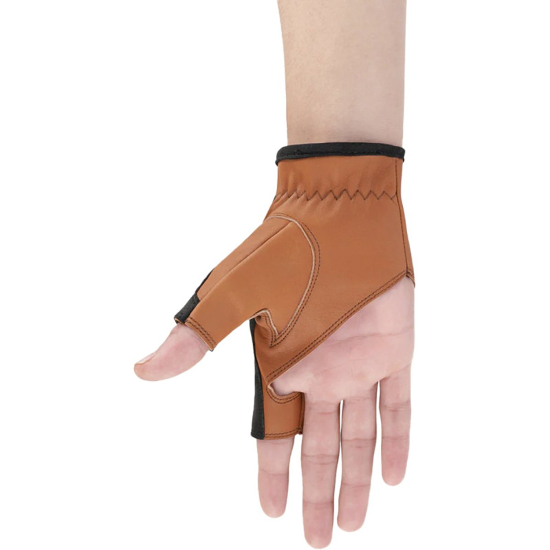 BEARPAW BOW GLOVE ARCHER FULL PALM LEATHER SMALL RH