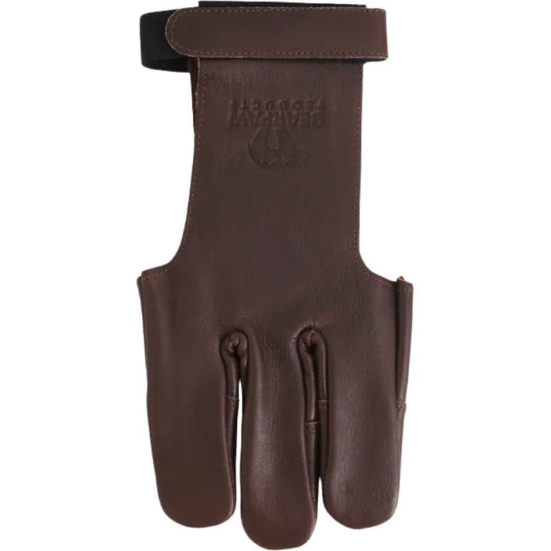 BEARPAW SHOOTING GLOVE DAMASCUS FULL PALM LEATHER WITH LEATHER FINGERTIPS XS