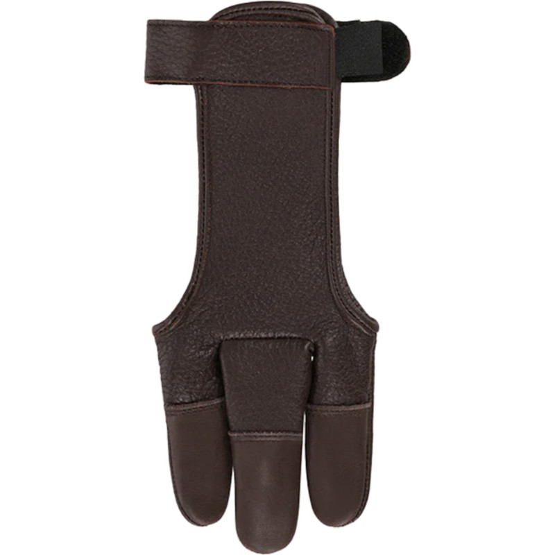 BEARPAW SHOOTING GLOVE DOA FULL PALM LEATHER WITH LEATHER FINGERTIPS XS