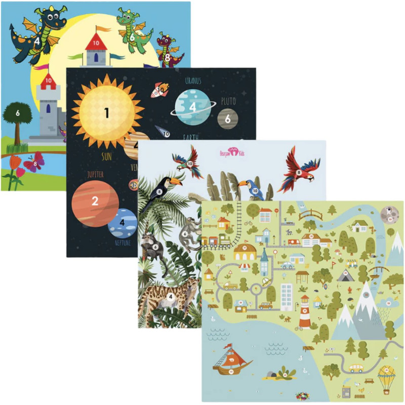 BEARPAW CASTLE KIDS TARGET 60cm 1/PC