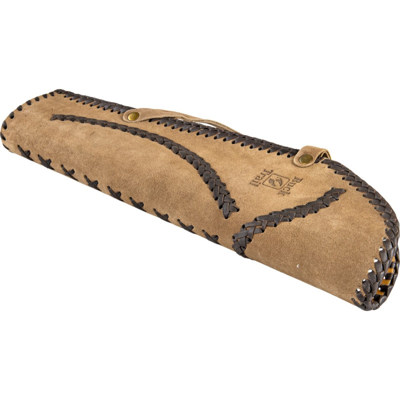 BUCKTRAIL TRADITIONAL SIDE QUIVER INFINITY 45CM LEATHER RH BROWN