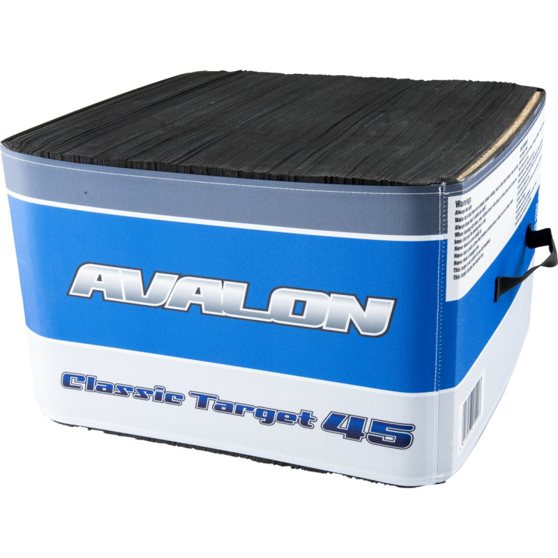 AVALON CLASSIC TARGET 45 FULL BLACK LAYERED FOAM 45cm x 45cm x 30cm
