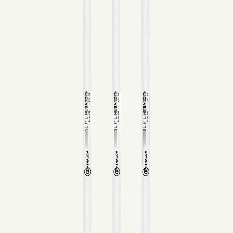 SHAFTS CARBON PENTHALON BANDIT SLIM LINE NEON WHITE spine 600 12/PK