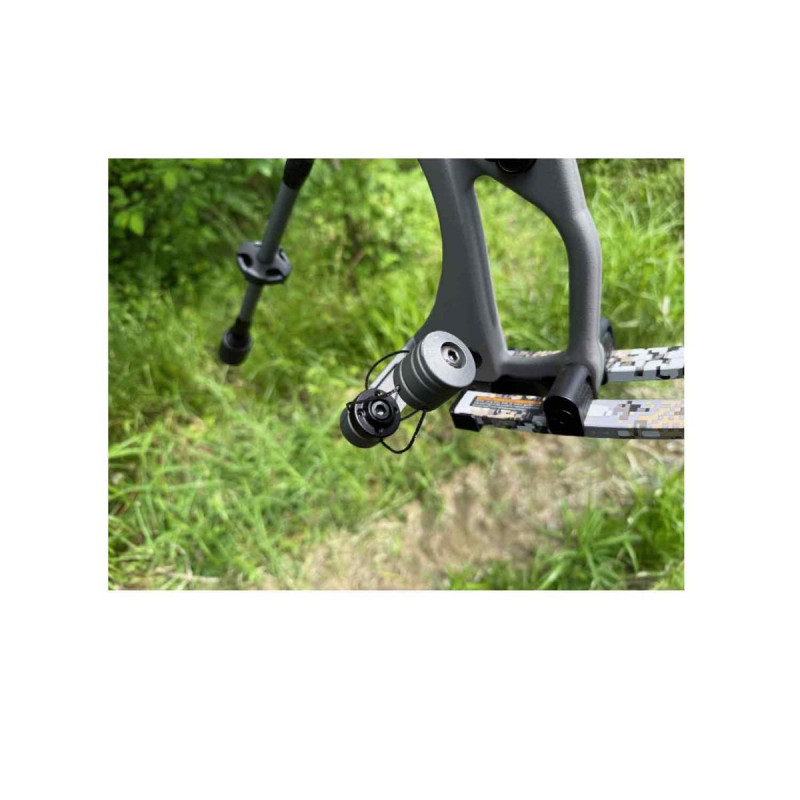 ACUARCHERY S.O.S. HUNTER ELITE WITH QUICK DISCONNECT - STABILITY OPTIMIZATION SYSTEM - BLACK