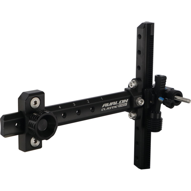 AVALON RECURVE SIGHTS CLASSIC EASY 6" RH BLACK