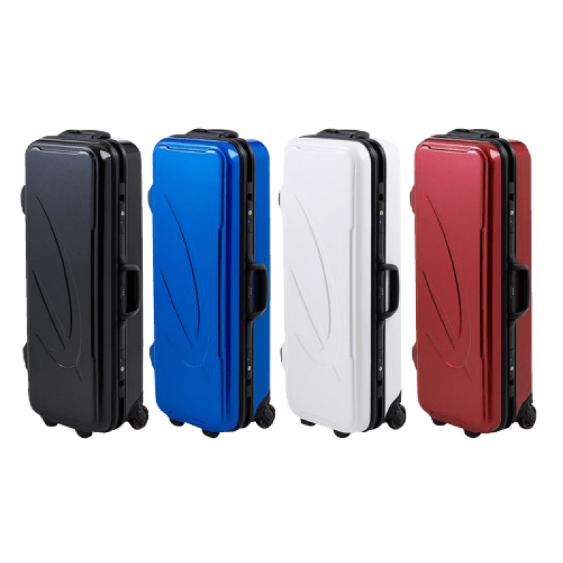 SHIBUYA RECURVE CASES TRANSPORTER 49.0L WITH WHEELS NAVY BLUE