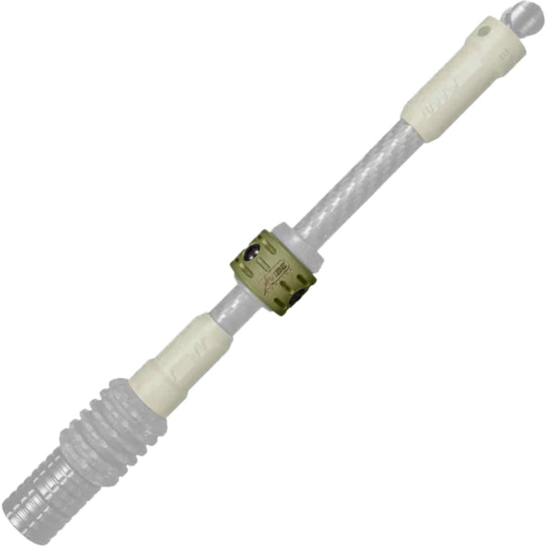 AXCEL X-VIBE HUNTER STABILIZER ROD ADJUSTABLE WEIGHT DAMPENER 2oz - DIA 550 - SST MIDNIGHT CERAKOTE