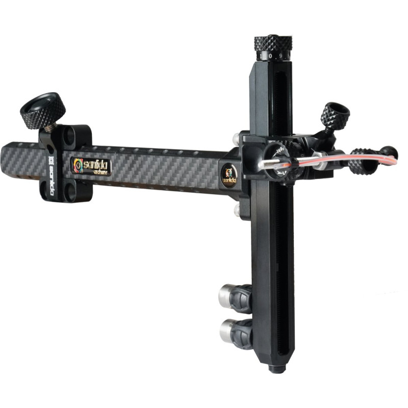 SANLIDA MIRACLE 10 II RECURVE SIGHT EXTENSION 9" RH BLACK
