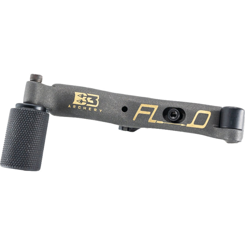B3ARCHERY BACK TENSION RELEASES FLO BRASS CERAKOTE COBALT