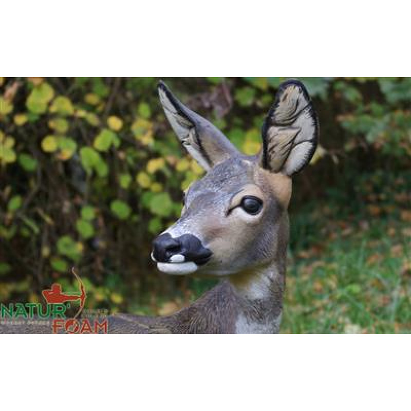 NATURFOAM 3D TARGET ROEDEER - TURNING HEAD
