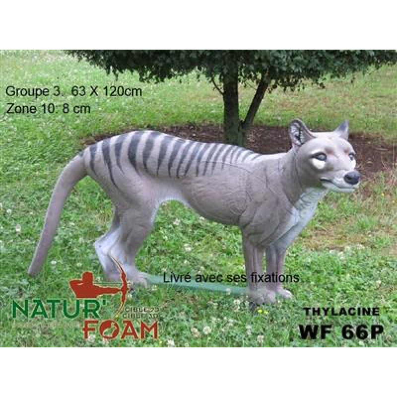 NATUR FOAM 3D TARGET TASMANIAN WOLF