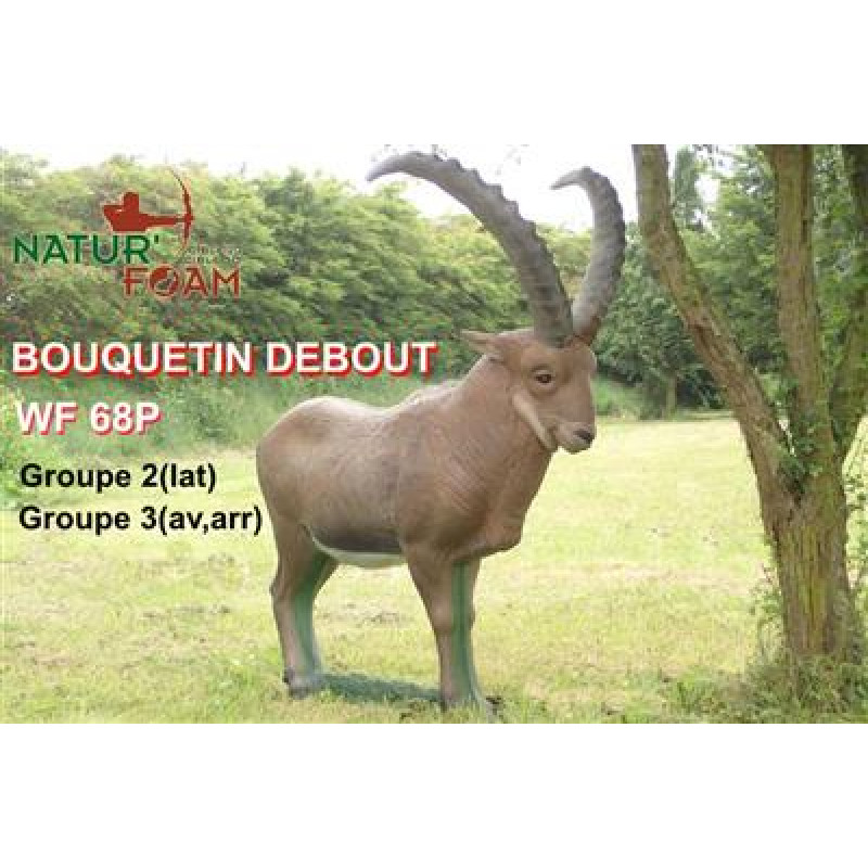 NATUR FOAM TARGETS 3-D IBEX - STANDING