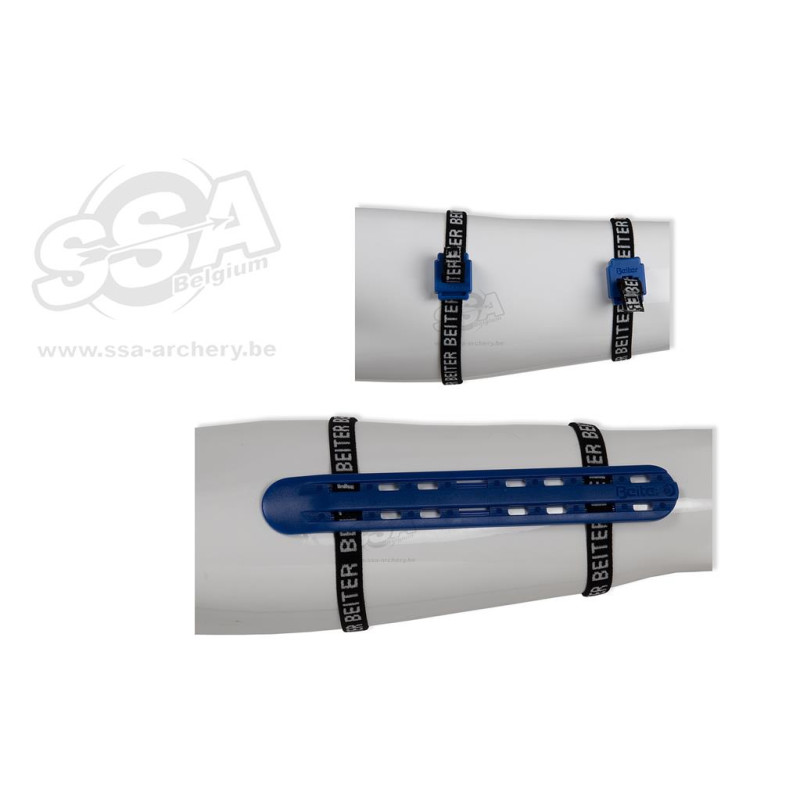 BEITER SINGLE ARMGUARDS POLYCARBONATE DARK BLUE * 46