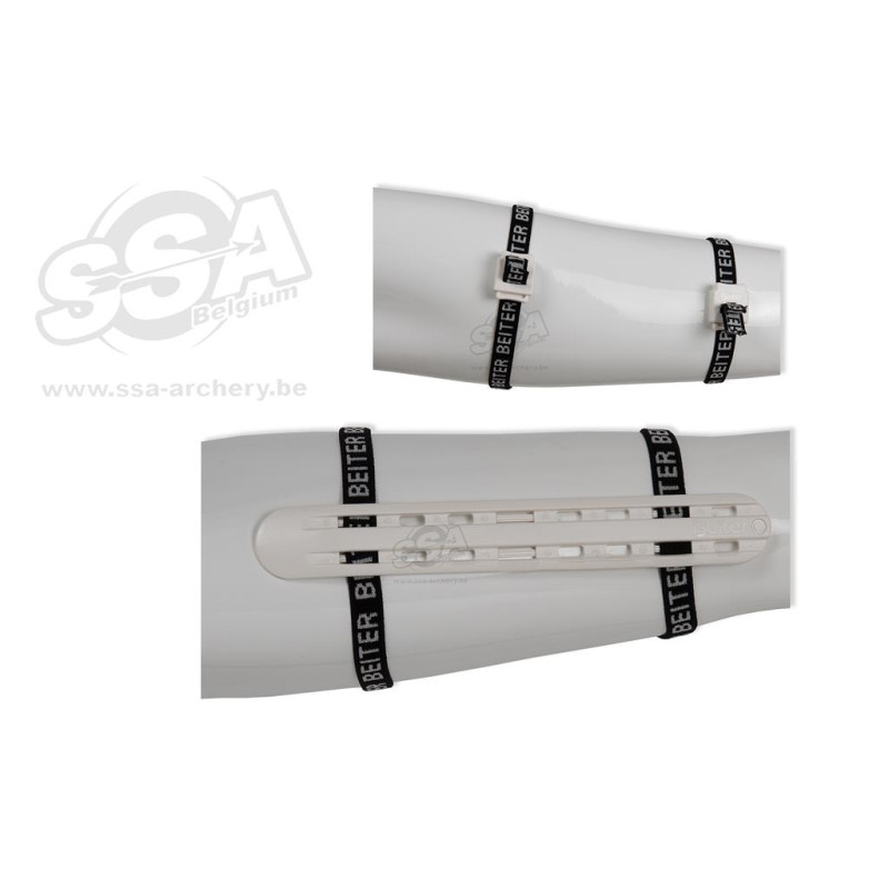 BEITER SINGLE ARMGUARDS POLYCARBONATE WHITE * 71