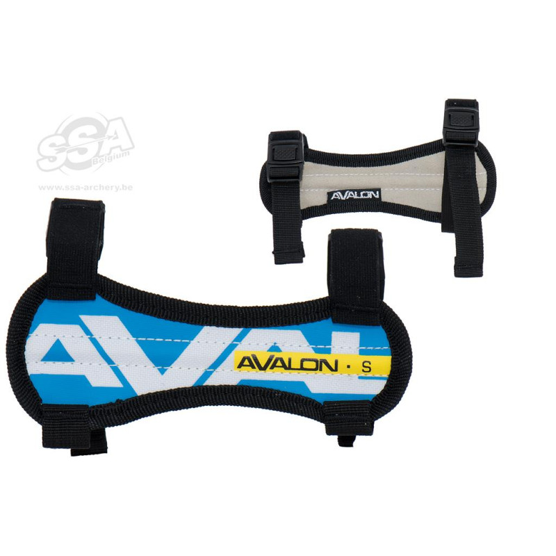 AVALON SINGLE ARMGUARDS SM 17X6CM POLYESTER 600D 2 FASTENERS BLUE