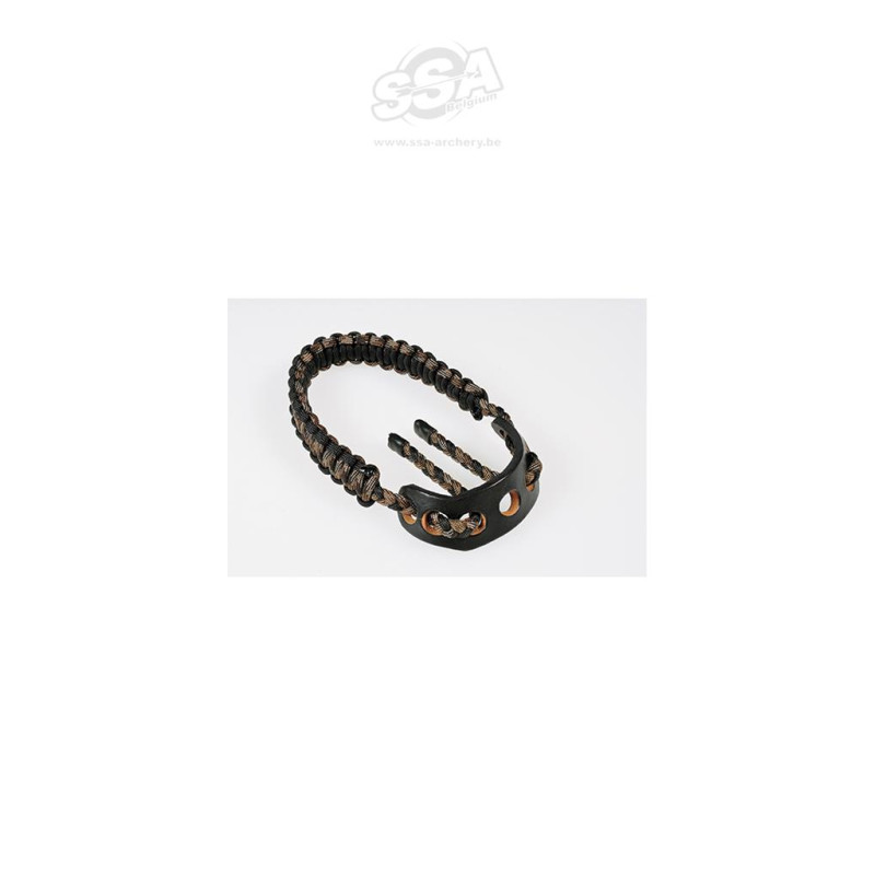 PARADOX WRIST SLINGS PBSE COBRA WITH LEATHER MOUNT BLACK/DEADFALL CAMO