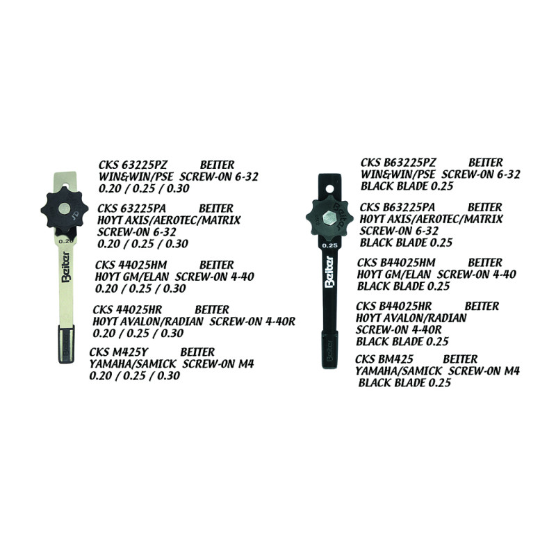BEITER STANDARD CLICKERS YAMAHA WITH SCREW M4/0.30