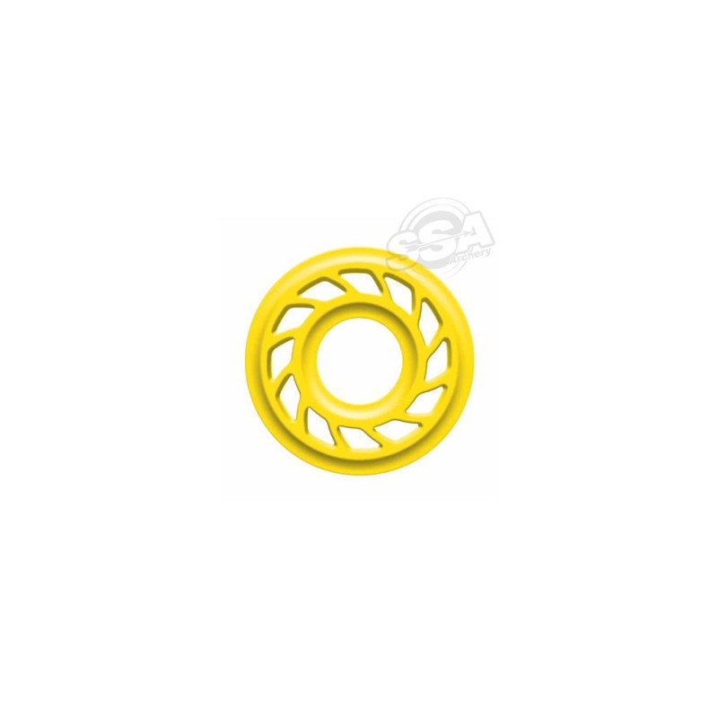 MATHEWS RISER DAMPERS RUBBER HDS BODY 3/8" THICK COLORED YELLOW 2/PCK