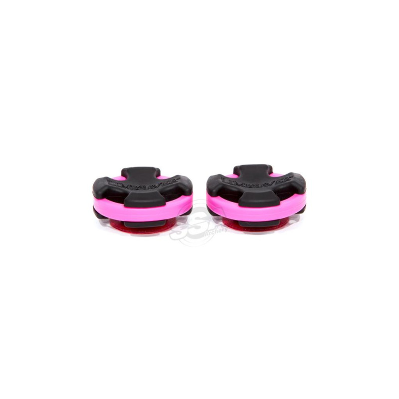 LIMB DAMPERS LIMBSAVER BROADBAND SOLID BLACK WITH PINK BANDS