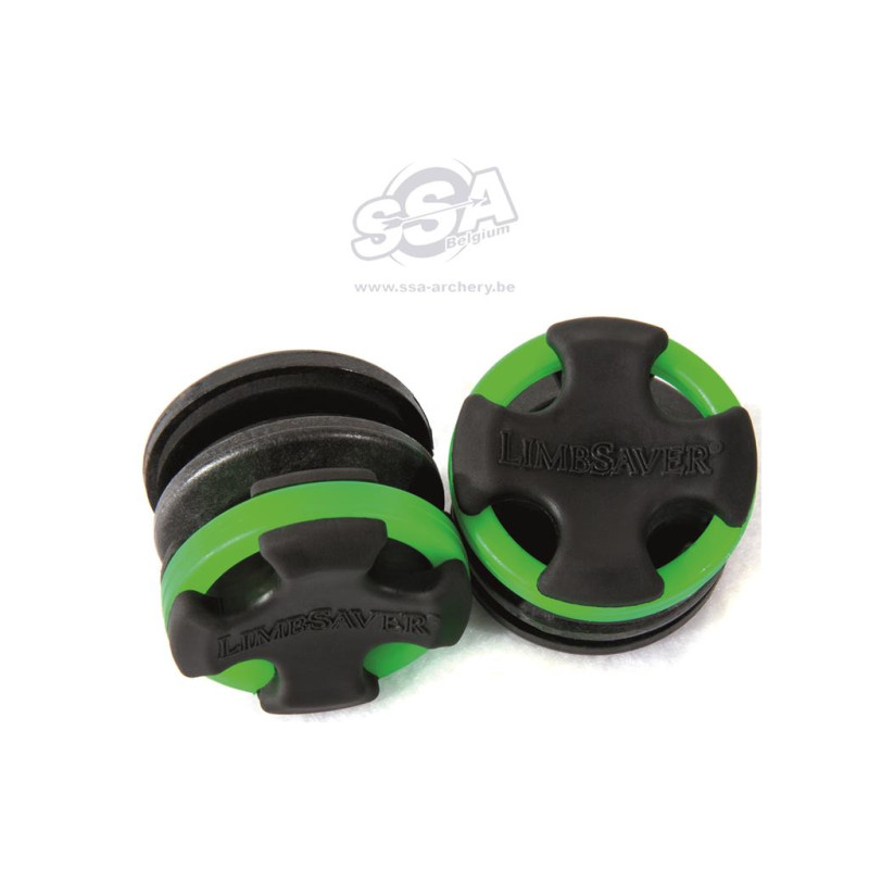 LIMB DAMPERS LIMBSAVER BROADBAND SPLIT BLACK WITH GREEN BANDS