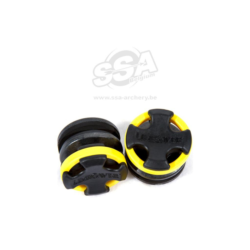 LIMB DAMPERS LIMBSAVER BROADBAND SPLIT BLACK WITH YELLOW BANDS