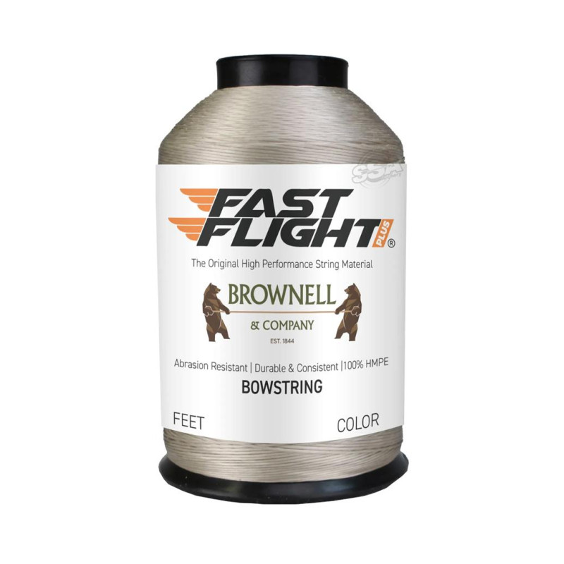 BROWNELL STRING MATERIAL FAST FLIGHT PLUS 1/4 LBS BRONZE