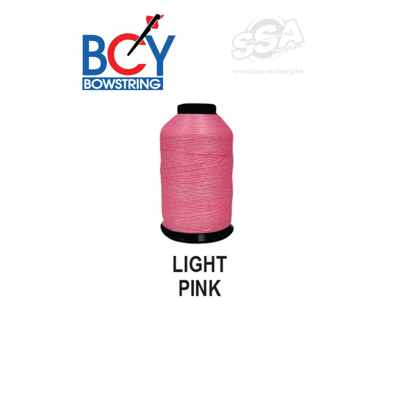 BCY STRING MATERIAL B55 DACRON 1/4 LBS LIGHT PINK