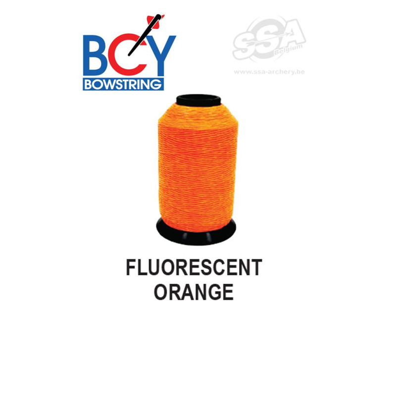 BCY STRING MATERIAL 8125 1 LBS FLUORESCENT ORANGE