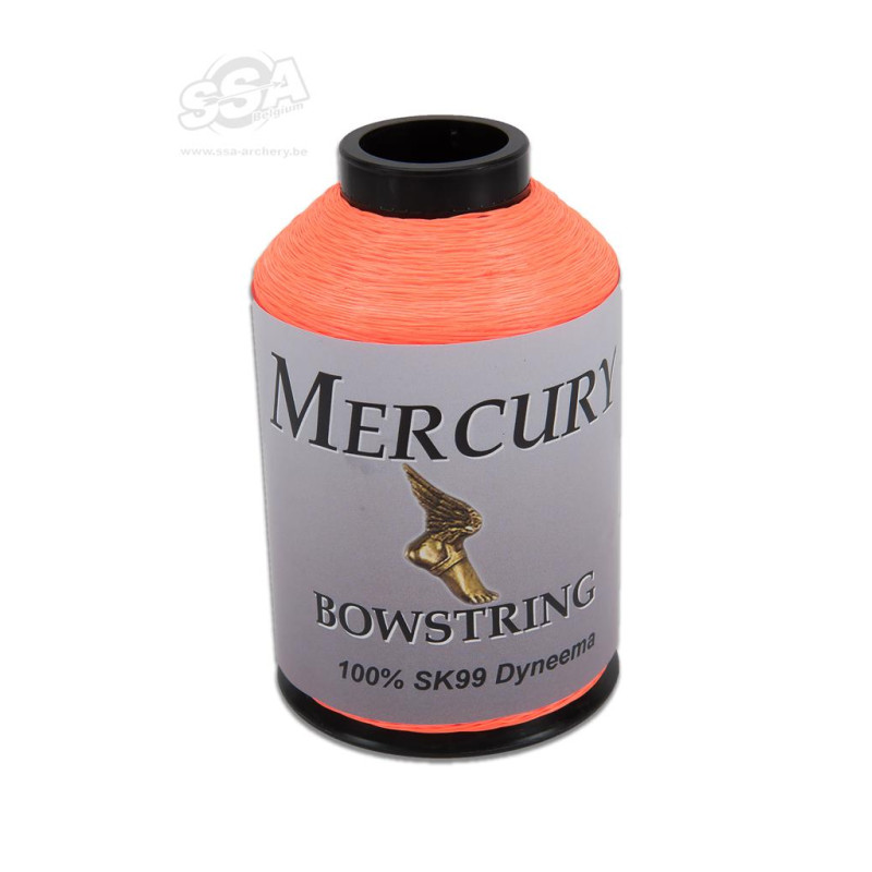 BCY STRING MATERIAL FORMULA MERCURY 1/4 LBS FLUOR ORANGE
