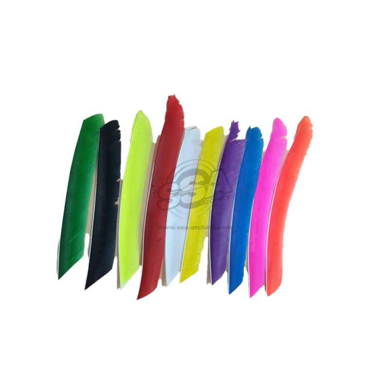 TRUEFLIGHT FEATHERS FULL LENGTH 10" LW BLACK 100/PK
