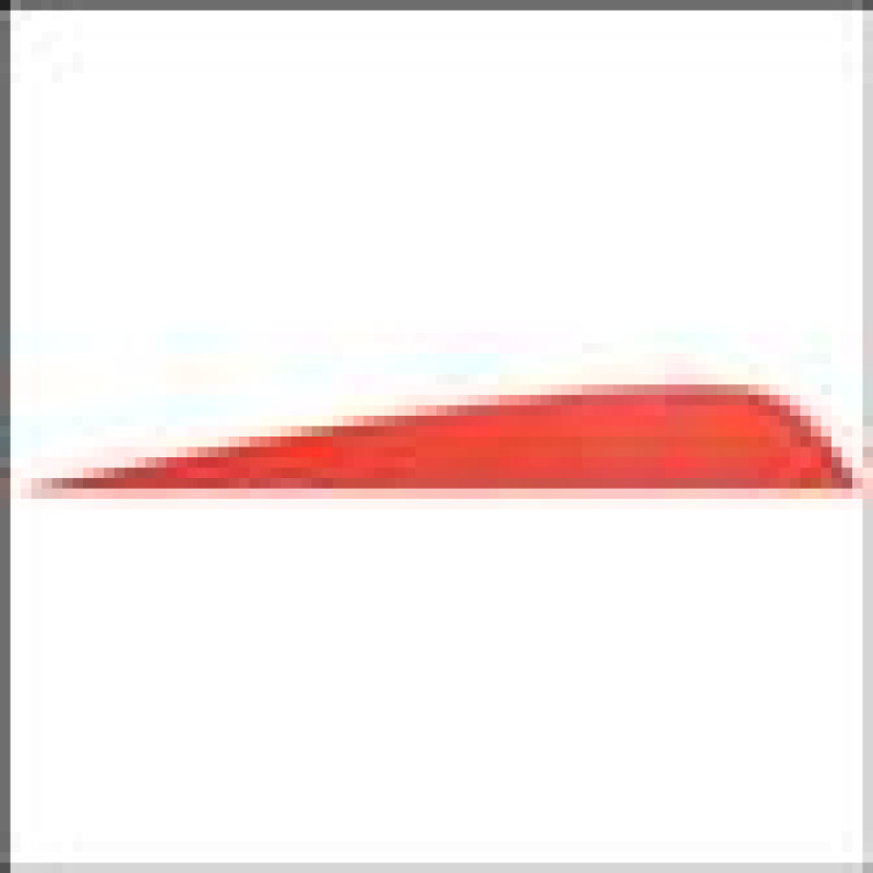 GATEWAYFEATHERS FEATHERS ROUND 5" LW SOLID RED 100/PK