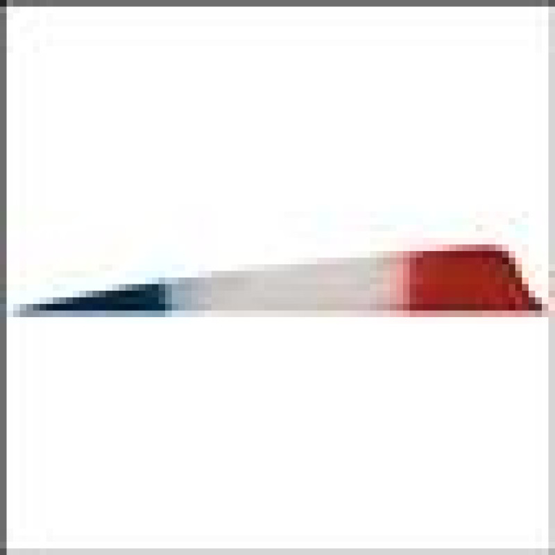 GATEWAYFEATHERS FEATHERS SHIELD 4" LW PATRIOT RED WHITE BLUE 100/PK