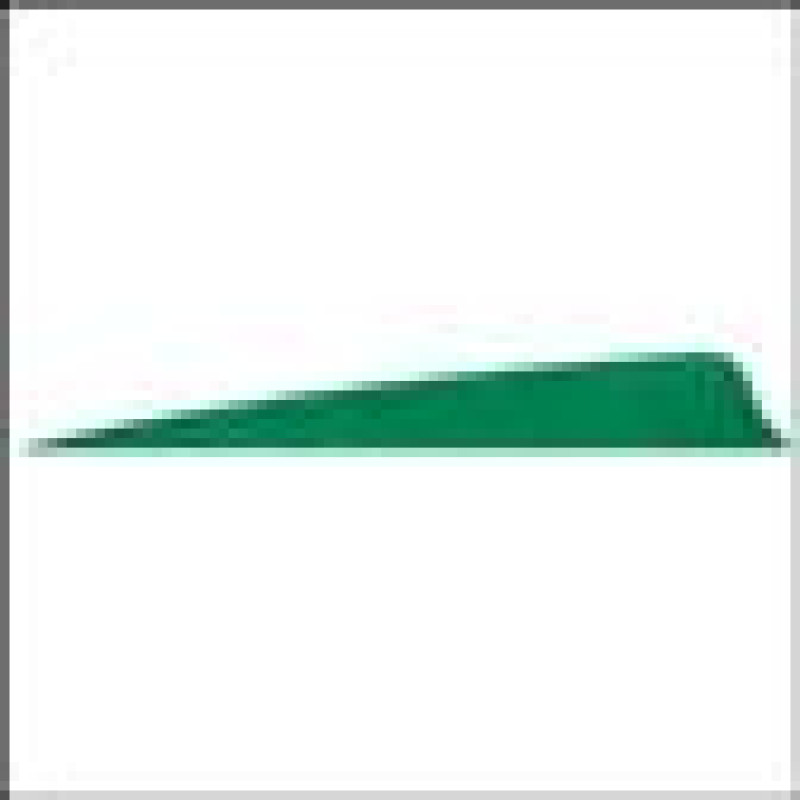 GATEWAYFEATHERS FEATHERS SHIELD 4" LW SOLID GREEN 100/PK