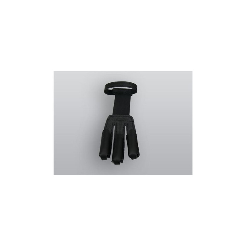 GOMPY SHOOTING GLOVES LEATHER MEDIUM BLACK