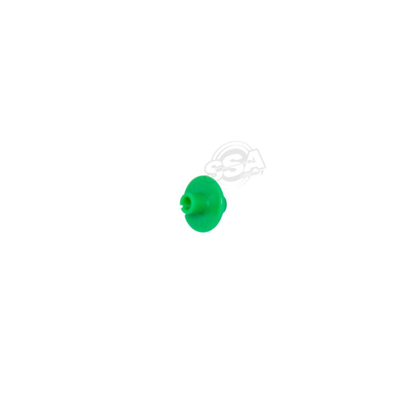 ERPLASTIC KISSER BUTTONS 10 MM FOR 10-14 STRANDS GREEN