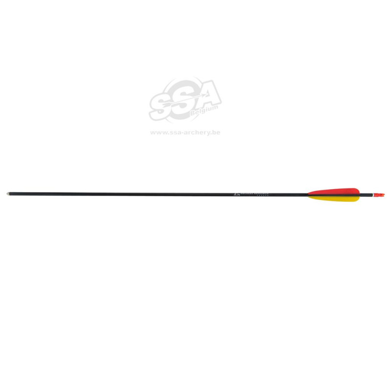 EKPOELANG ARROW ALUMINIUM 1716 30" LONG WITH POINT BLACK 100/PK