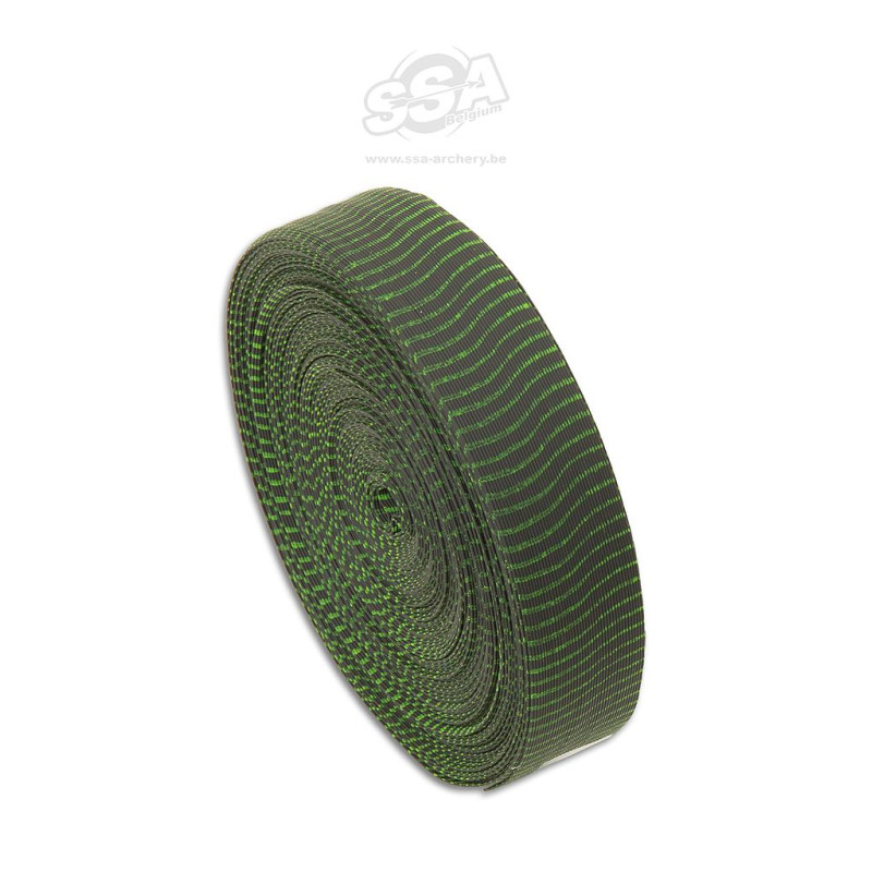 OMP STRING DAMPERS SILENCERS VIBE RUBBER WHISKERS BLACK W/ GREEN 25M SPOOL