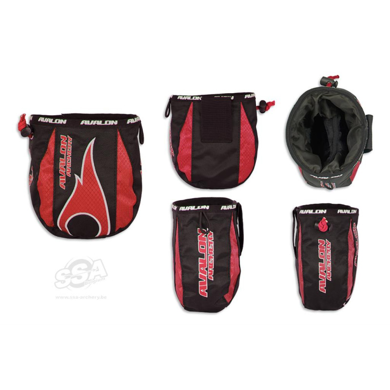AVALON TAB AND RELEASE POUCHES TEC RED