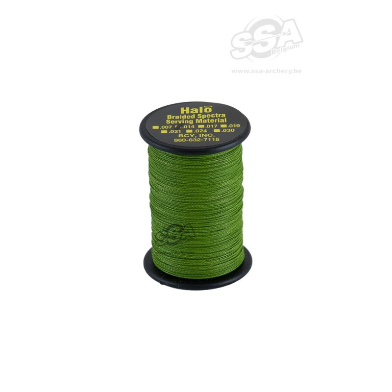 BCY SERVING MATERIAL BRAIDED HALO DIA .021" JIG KIWI