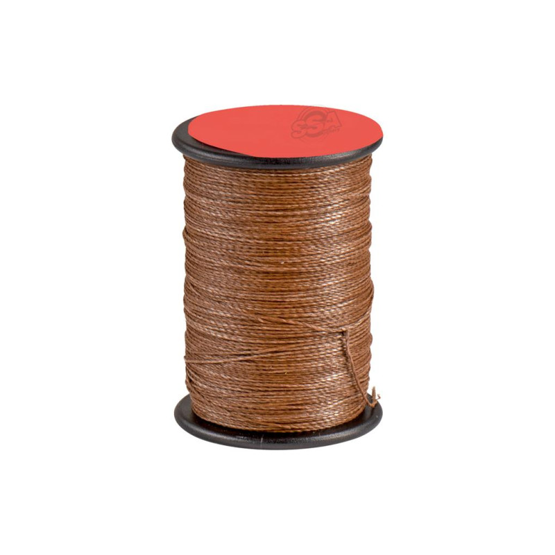 BCY SERVING MATERIAL BRAIDED HALO DIA .021" JIG TAN