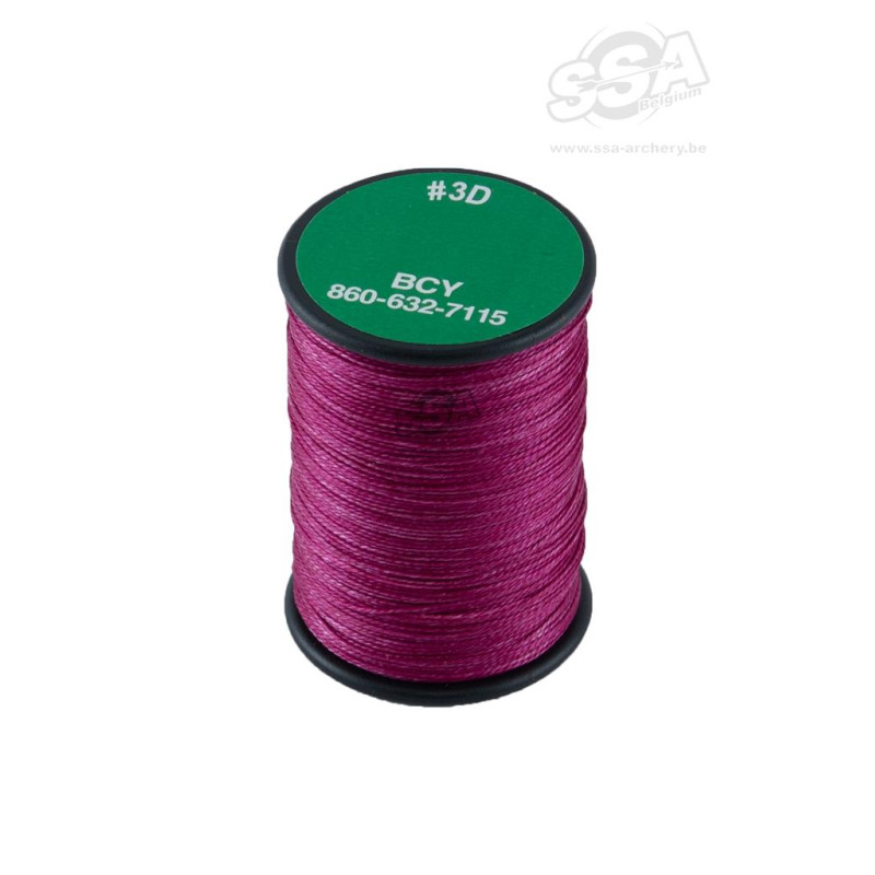 BCY SERVING MATERIAL *3D DIA .016" JIG BLACK CHERRY