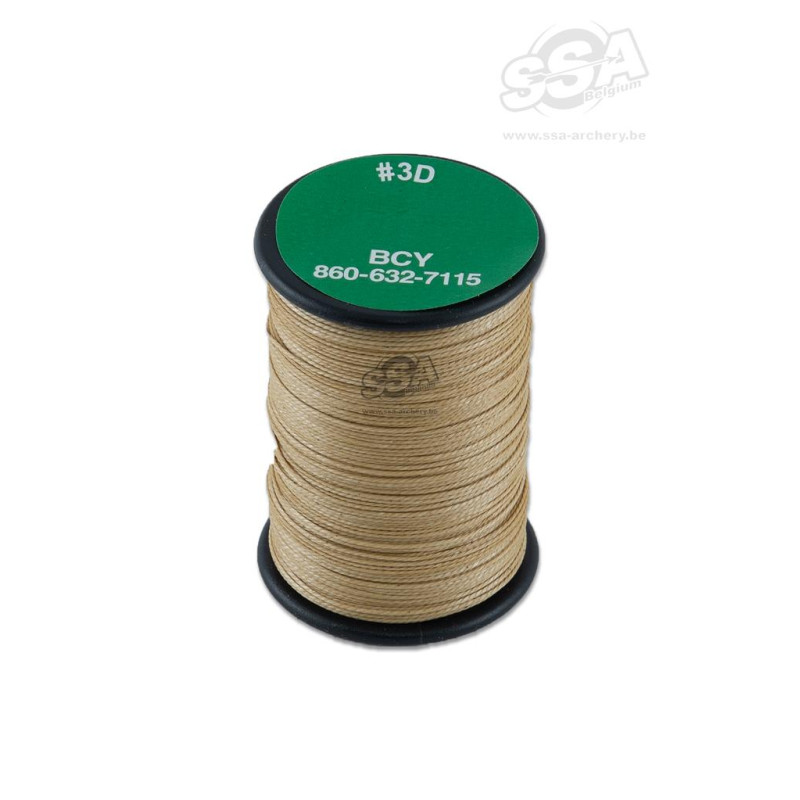 BCY SERVING MATERIAL *3D DIA .016" JIG BUCKSKIN