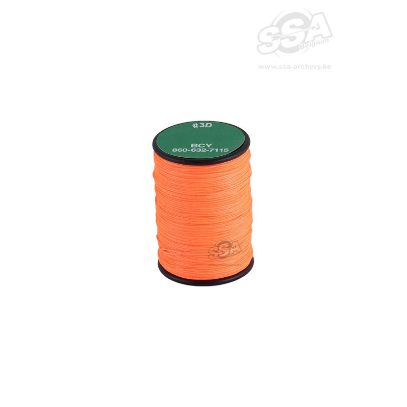 BCY SERVING MATERIAL *3D DIA .016" JIG FLO.ORANGE